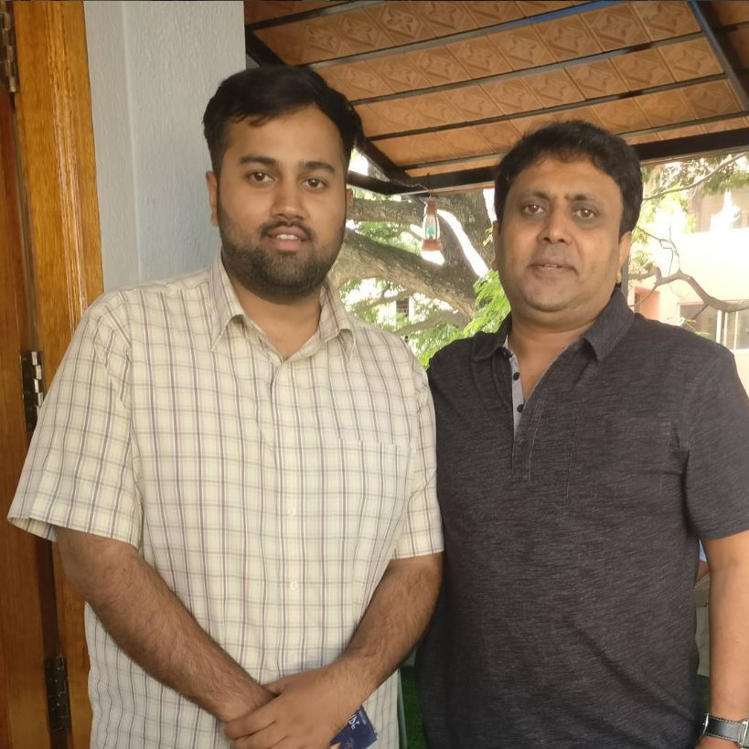 A.M.R. Ramesh, At his house · Bangalore