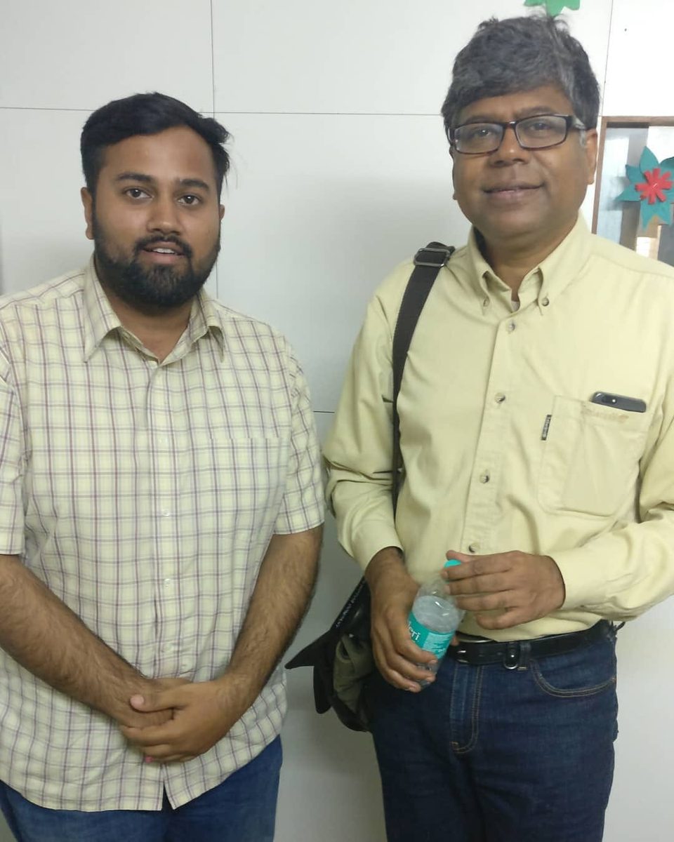 Chidanand Rajghatta, On camera · Bangalore