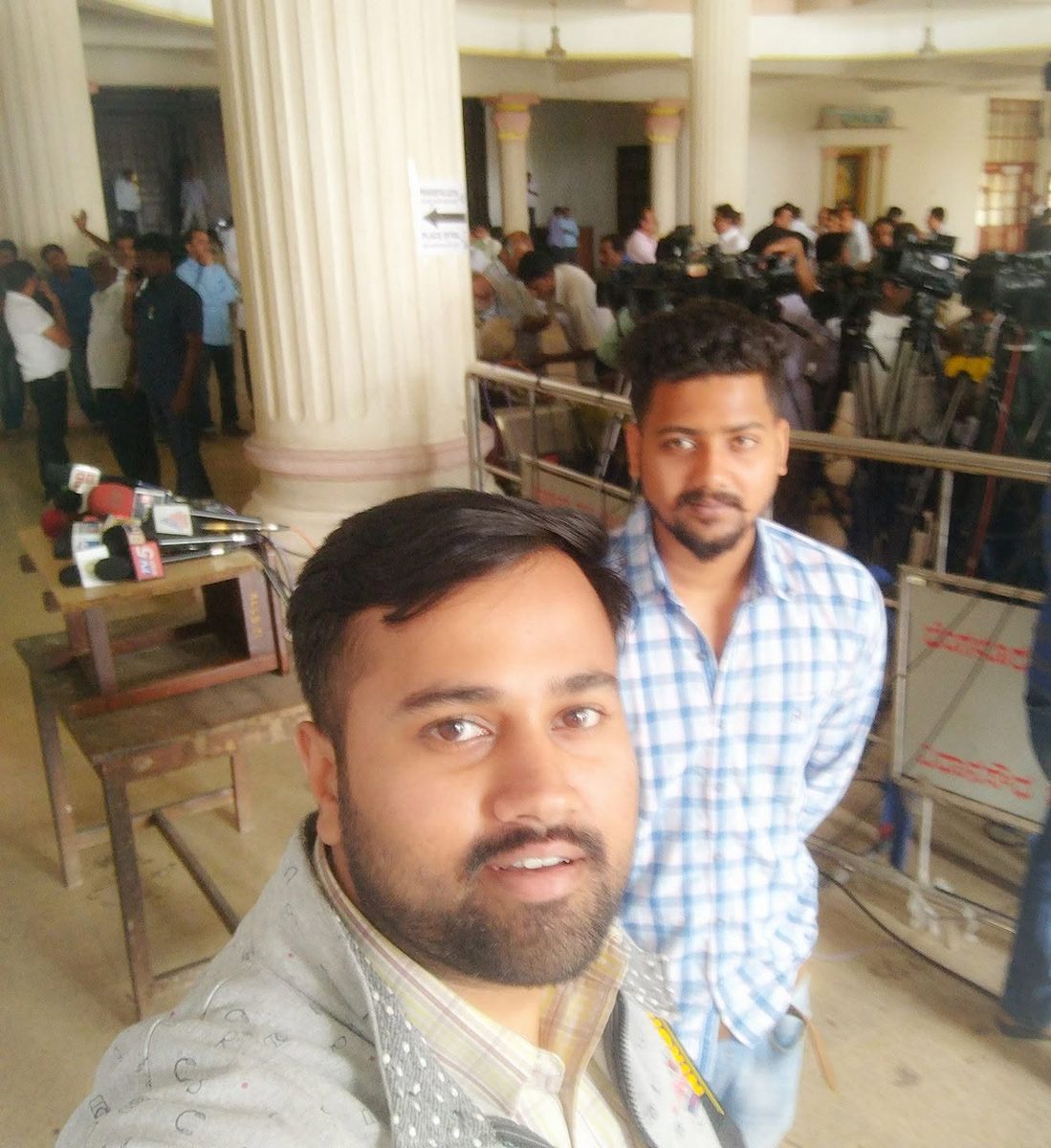 The second floor, Vidhan Soudha, On the beat · Bangalore